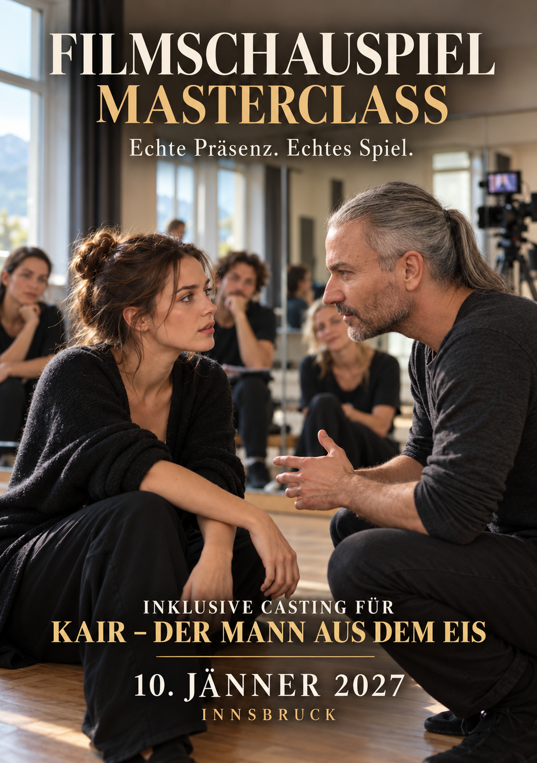 Filmschauspiel Masterclass inkl. Casting